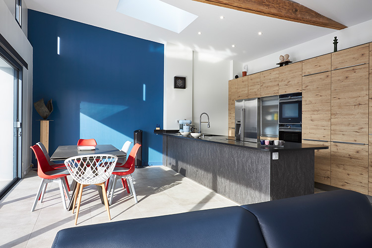 P388 restructuration d’une maison avec agrandissement d’une terrasse suspendue